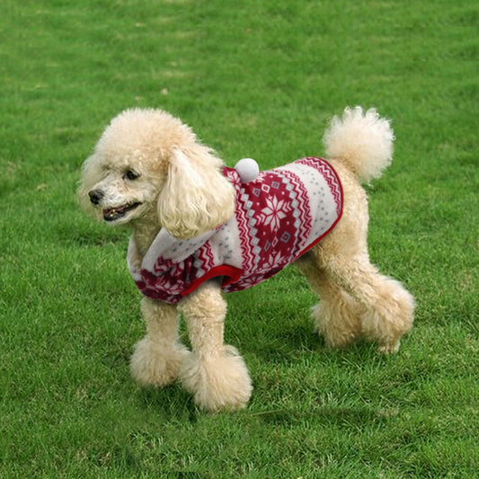 Christmas Winter Coat for Puppies &Cats